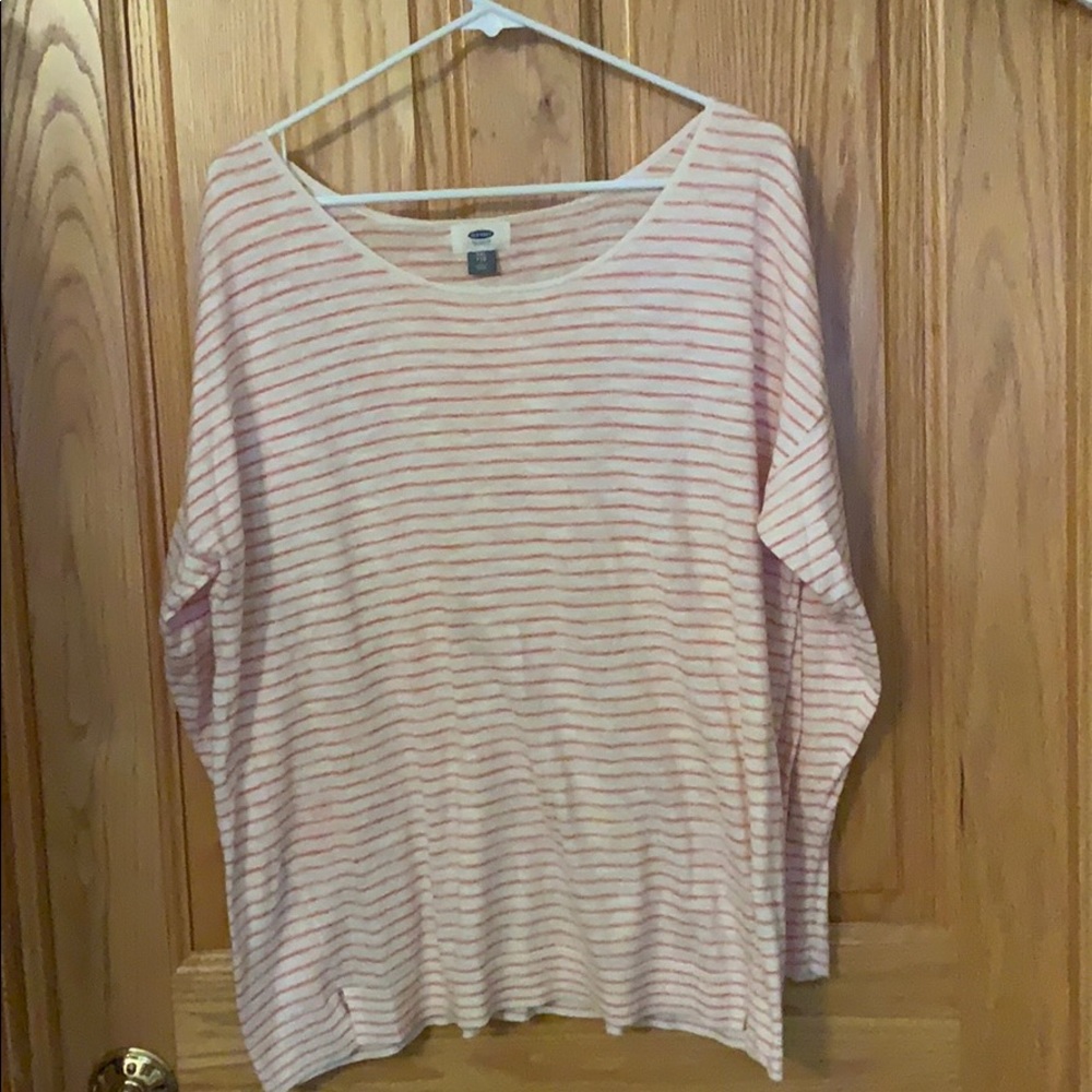 Striped old navy sweater